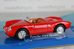 Porsche 550A, Spyder, кабриолет (красный)