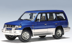 Mitsubishi Pajero LWB, 1998 г. LHD (синий металлик)