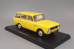 Москвич 2137 (желтый) Легендарные советские автомобили №75