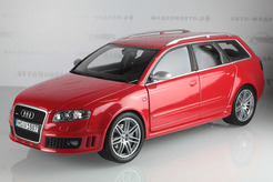 Audi RS 4 Avant, 2006г. (красный)