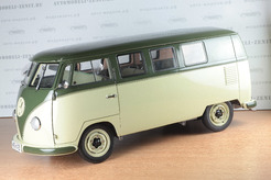 Volkswagen Standard Bus 1957г. (св. зеленый + зеленый)