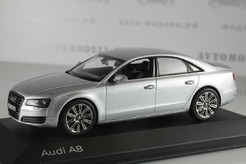 Audi A8 TFSI, 2002-2010 гг. (серебряный металлик)
