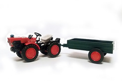 Трактор TZ 4K-14 (красный + зеленый) №86