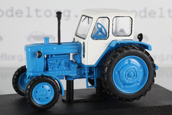Трактор ЮМЗ-6А (голубой+белый) №37