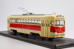 разное МТВ-82 трамвай (бежевый + красный)