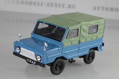 ЛуАЗ 969 "Волынь" (№70) тент (синий + зеленый)