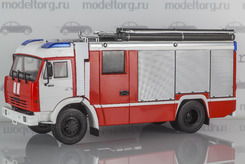 Камаз 43253 (АЦ-3,2-40), пожарный (красный + белый)