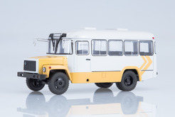 КАВЗ 3976 автобус (св. серый + желтый)