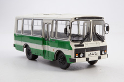 ПАЗ 3205 (белый + зелёный)