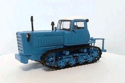 Трактор ДТ-75М "Казахстан" (голубой) №58