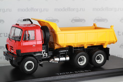 Tatra 815S1, самосвал (красный+оранжевый)