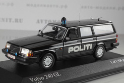 Volvo 240 GL, универсал Break Politi 1986 г. (черный)