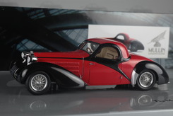 Bugatti Type 57C Atalante, 1939 г. (красный + черный).