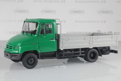 ЗИЛ 5301 "Бычок" бортовой (зеленый + серый)