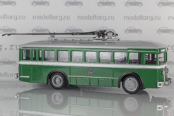 разное ЛК-2, троллейбус, 1934 г. (зеленый + серый)