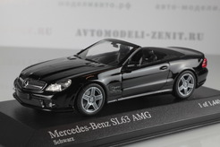 Mercedes-Benz SL63 AMG (R230) кабриолет, 2008г. (черный)