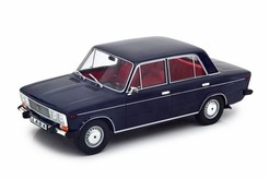 ВАЗ 2106 Lada 1600 (темно-синий) металл, колеса поворачиваются и крутятся, ничего не открывается