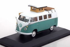 Volkswagen T1 Westfalia SO42, 1966 г. (светло-зеленый + белый)