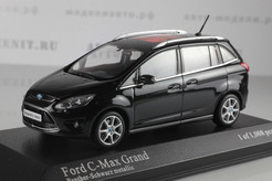 Ford C-Max Grand, 2010г. (черный металлик)