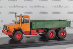 Magirus 290D26L, бортовой (оранжевый+зеленый+красный)