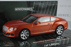 Bentley Continental GT, 2011г. (оранжевый металлик)
