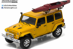 Jeep Wrangler Unlimited 4х4, 5 doors, Hard Top, c байдаркой 2016 г. (желтый металлик)