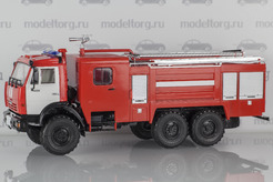 Камаз 43118 (АЦ-5-40), пожарный (красный)