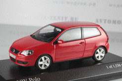 Volkswagen Polo, 2005г. (красный)