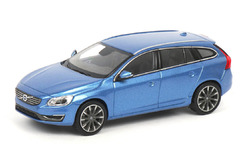 Volvo V60, универсал (голубой металлик)