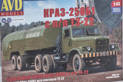 кит КРАЗ-258Б1 Седельный тягач с полуприцепом ТЗ-22