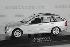 Mercedes-Benz С-Class универсал (серебряный)