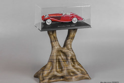 Бокс Подставка деревянная - Орех, резьба, ручная работа