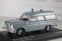 Mercedes-Benz 190 Ambulance "DRK" универсал, 1961г. (серый)