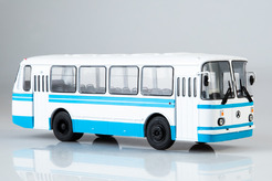 ЛАЗ 695Н (белый + голубой) №1