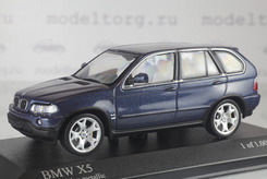 BMW X5, 4,4i, 1999г. (синий металлик)
