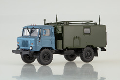 Горький 66 (КШМ Р-142Н), командно-штабная машина (голубой + хаки)