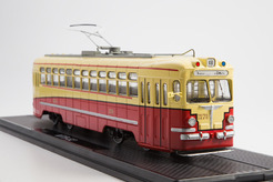 разное МТВ-82 трамвай (красный + бежевый)