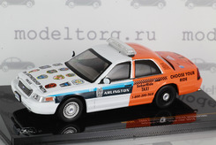 Ford Crown Victoria "Arlington Police" "Sober rider", 2012г. (белый+оранжевый)