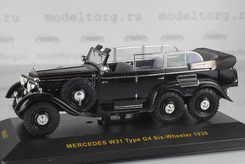 Mercedes-Benz Type G4, Six-Wheeler, (W31), 1938г. (черный)