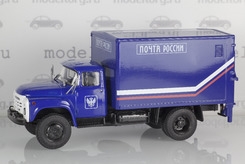 ЗИЛ 130, Фургон с грузоподъёмным бортом У-165 Почта России (синий)