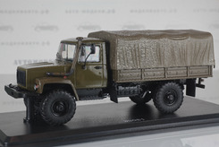 Горький 33081 4х4 (двиг. Д-245.7 Diesel Turbo) с тентом, 1997г. (хаки)