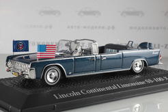 Lincoln Continental Limousine SS-100-X, Кеннеди 1963 г. (синий металлик)