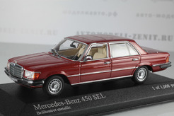 Mercedes-Benz 450 SEL 6.9, 1974г. (красный металлик)