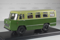 Горький АС-38 Армейский Автобус (зеленый+оливковый)