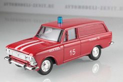 Москвич 433 пожарный, 1972г. (красный)