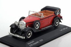 Maybach DS8 Zeppelin Convertible 1930 г. (красный + чёрный)