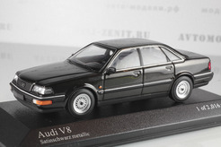 Audi V8, 1988г. (черный металлик)