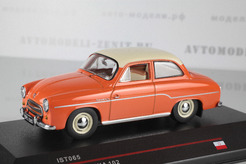 Syrena 102 1962г. (оранжевый + бежевый)
