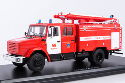 ЗИЛ АЦ-40 (4331) пожарный (красный)