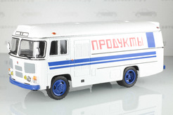 ПАЗ 3742 "продукты" (белый с синей полосой)